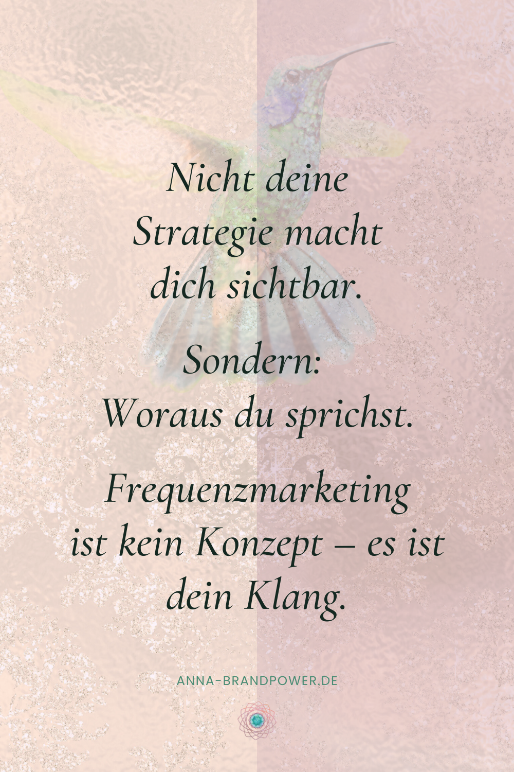 Authentisch sichtbar werden