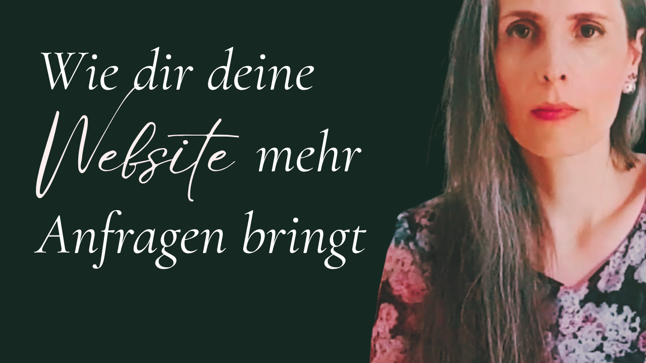 Wie dir deine Website mehr Anfragen bringt – und was wirklich fehlt